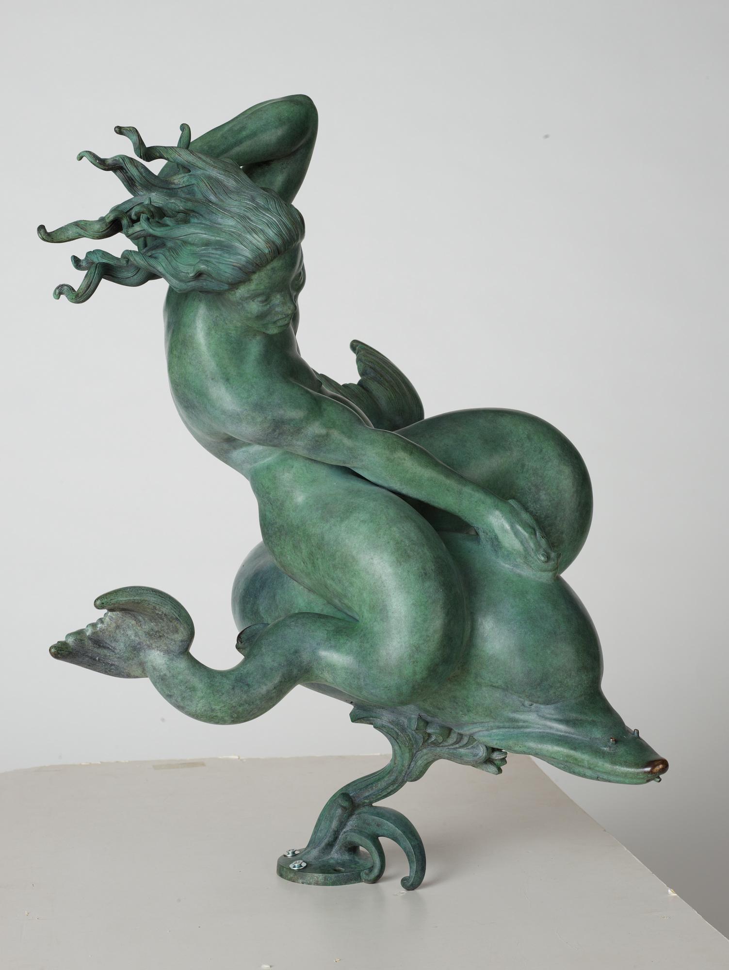 Carl Milles, Naiad and dolphin.