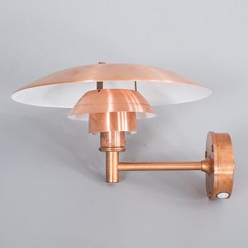 POUL HENNINGSEN, a "PH" Louis Poulsen wall lamp/ outdoor lamp.