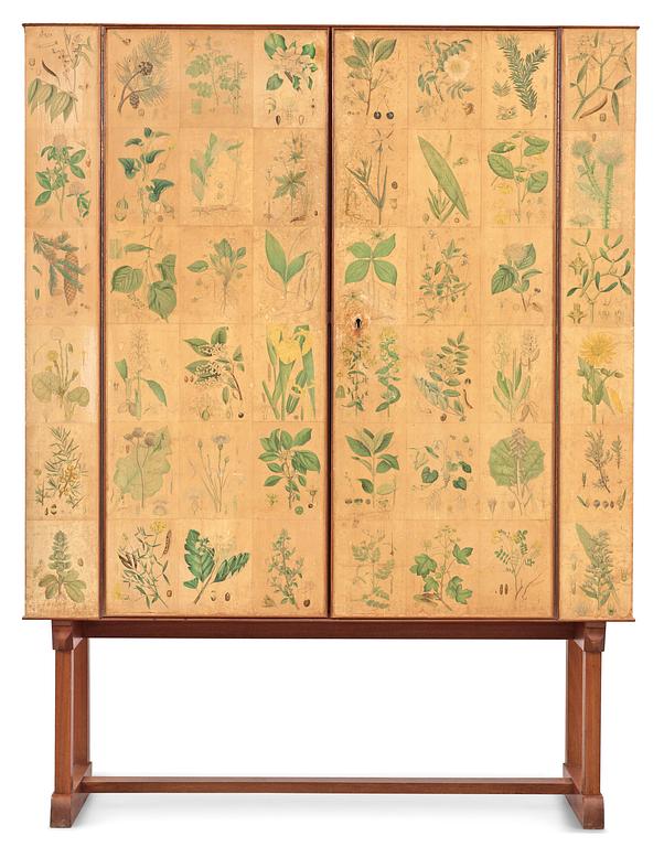 A Josef Frank 'Flora' cabinet by Svenskt Tenn, ca 1940.