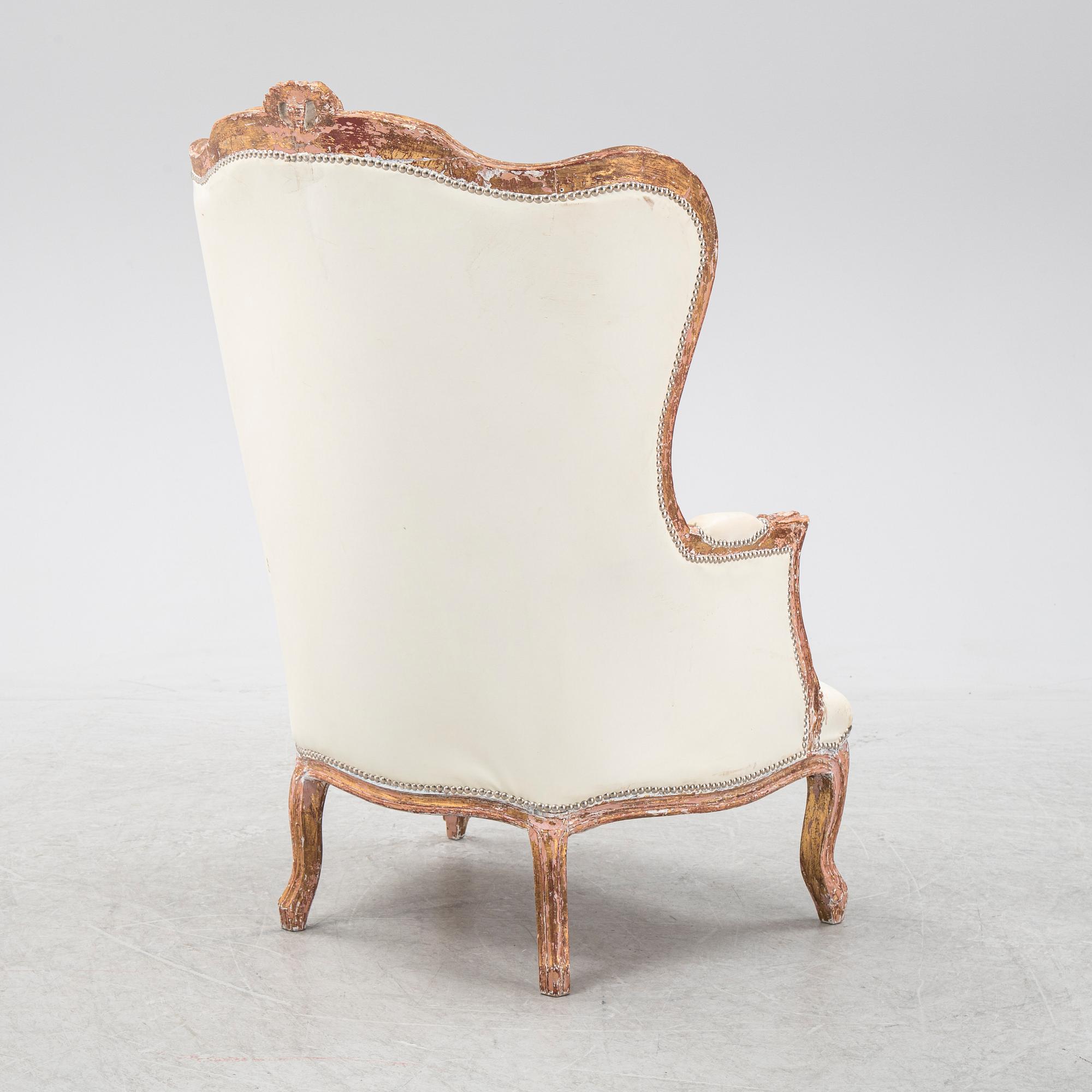 Bergère, Louis XV-stil, 1900-talets första hälft.