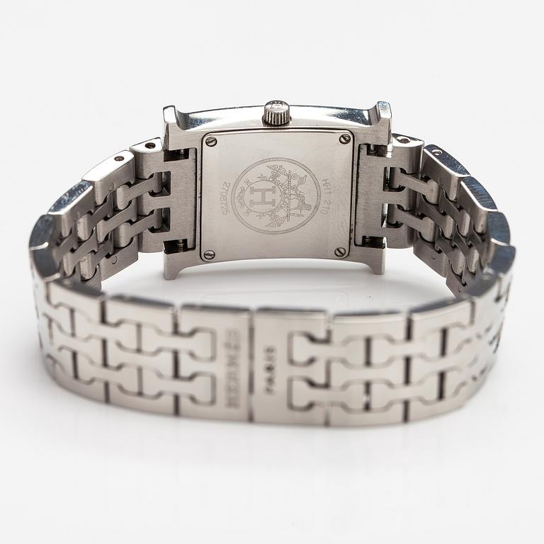 HERMÈS, Heure H, wristwatch, 21-25 x 30 mm.