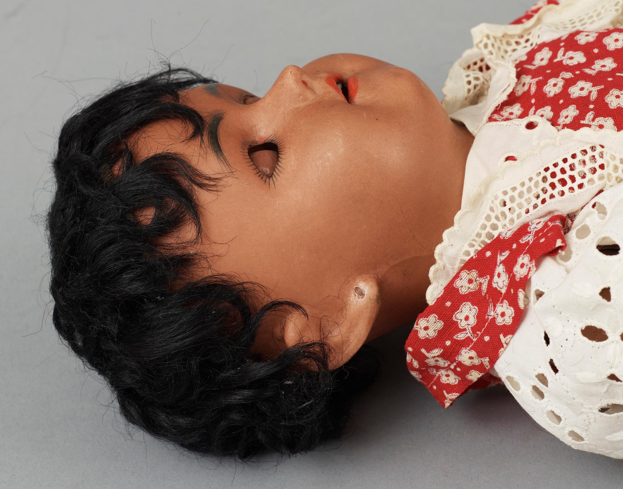 FLICKDOCKA, biskvi. Tyskland, 1900-talets första del. Heinrich Hantwerck/Simon & Halbig.