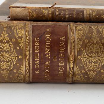 Erik Dahlberg, 'Suecia Antiqua et Hodierna', two volumes, P. Ad. Huldbergs Bokhandel, Stockholm, 1856.