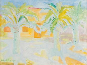 Yngve Bäck, "Palmuja, Menton".
