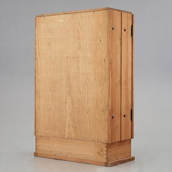 Axel Einar Hjorth, a "Lovö" stained pine cabinet, Nordiska Kompaniet, Sweden, 1930's.