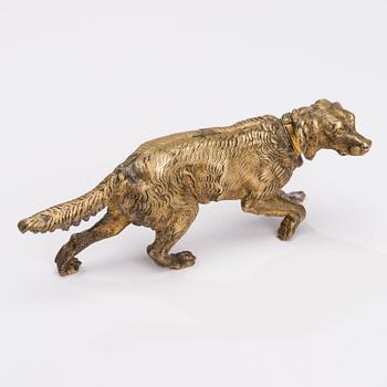 SKULPTUR, brons, 1800-talets slut.