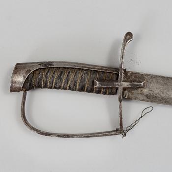 AN 18TH CENTURY SABRE.