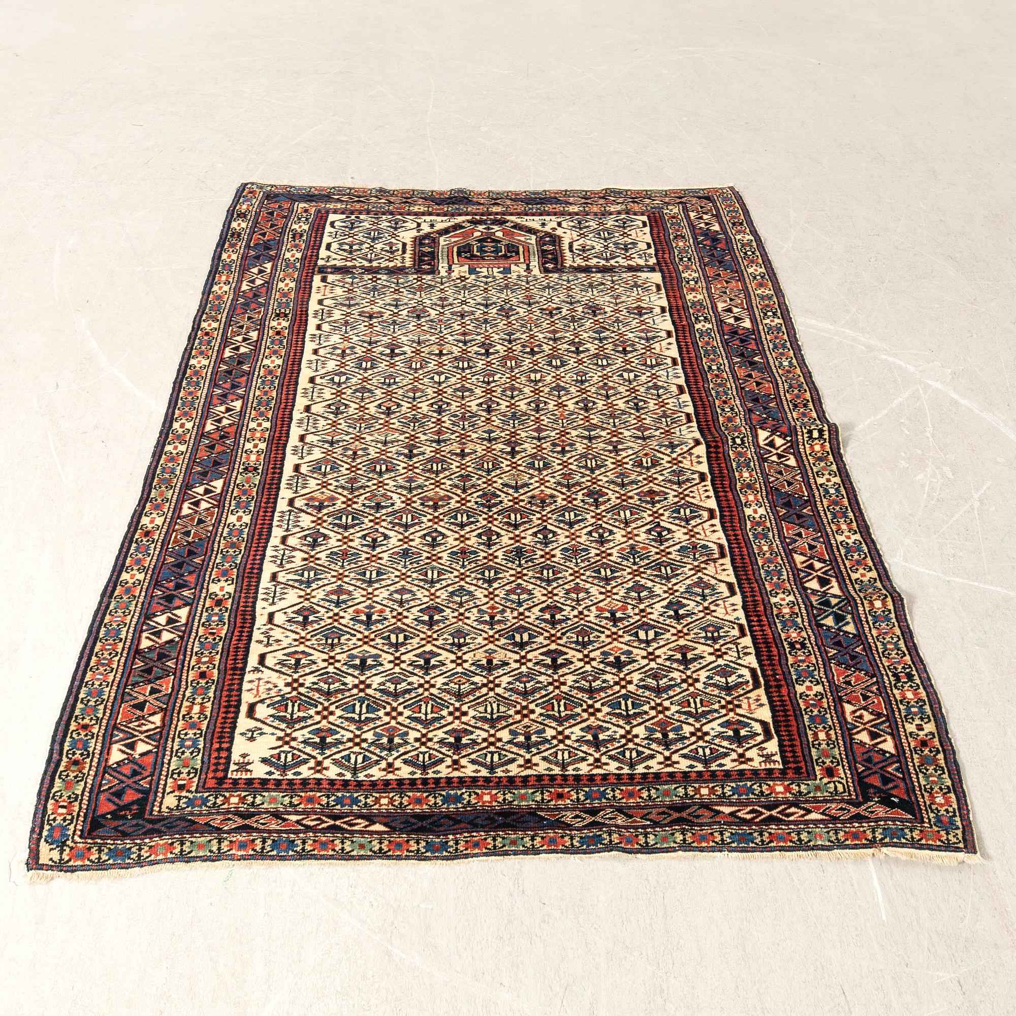 Rug Shirvan antique dated 1902 approx. 159x116 cm.