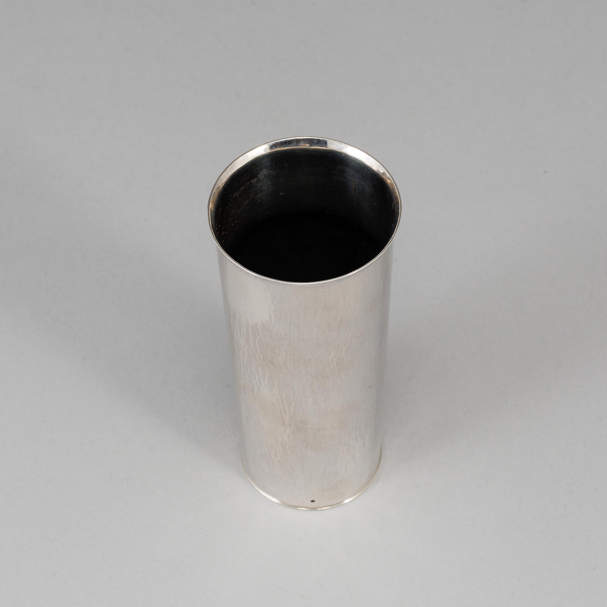 SIGURD PERSSON, a silver vase, Stockholm 1968.