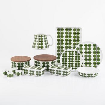 Stig Lindberg, a 45-piece "Berså" creamware dining service, Gustavsberg, Sweden.