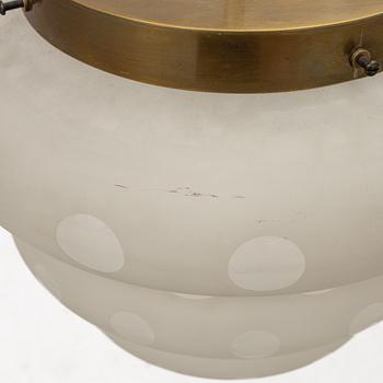 Ceiling lamps, a pair, Swedish Modern, mid-20th century.