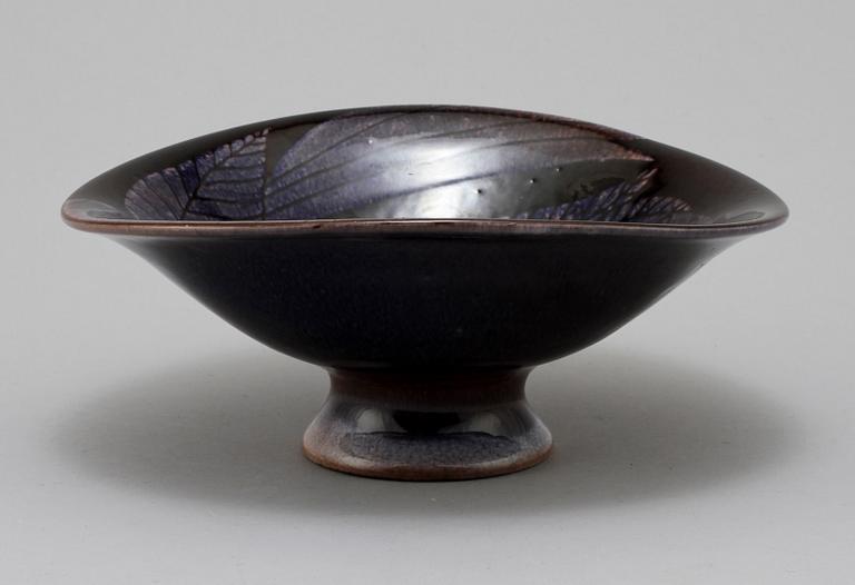 SKÅL, glaserad keramik, Anna-Lisa Thomson, Upsala-Ekeby, 1960-tal.