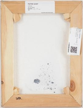 PATRIK QVIST, olja på duk, signerad.