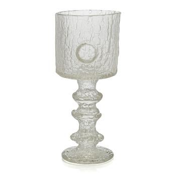 Timo Sarpaneva, A 1960's 'The Brotherhood glass' signed Timo Sarpaneva Iittala.