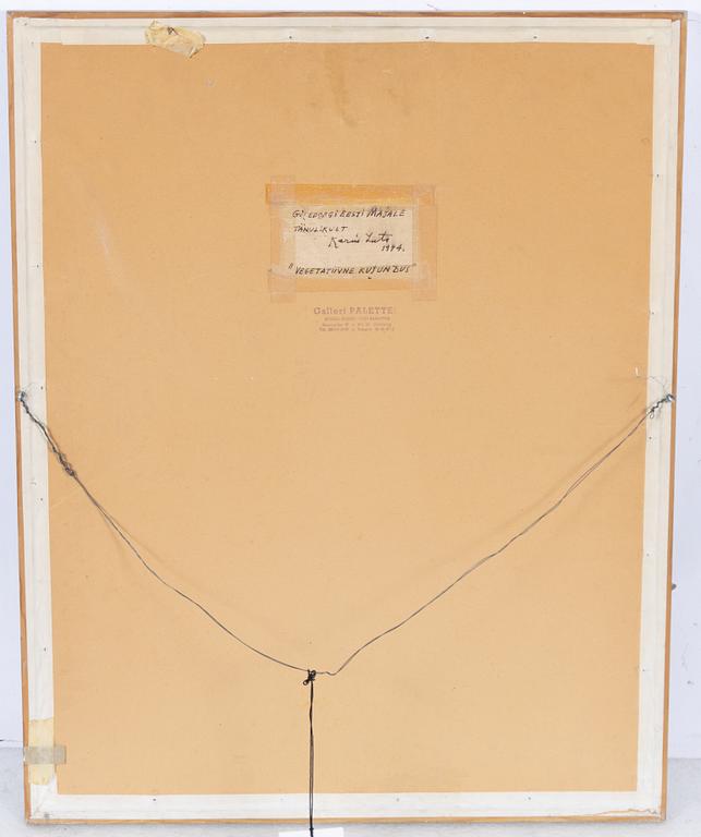 Karin Luts, "Vegetatiivne kujun dus".