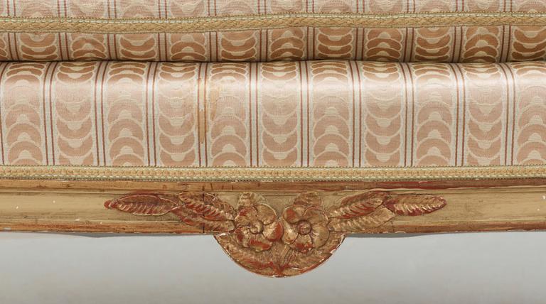 BADKARSSOFFA, gustaviansk stil, 1900-talets första hälft.