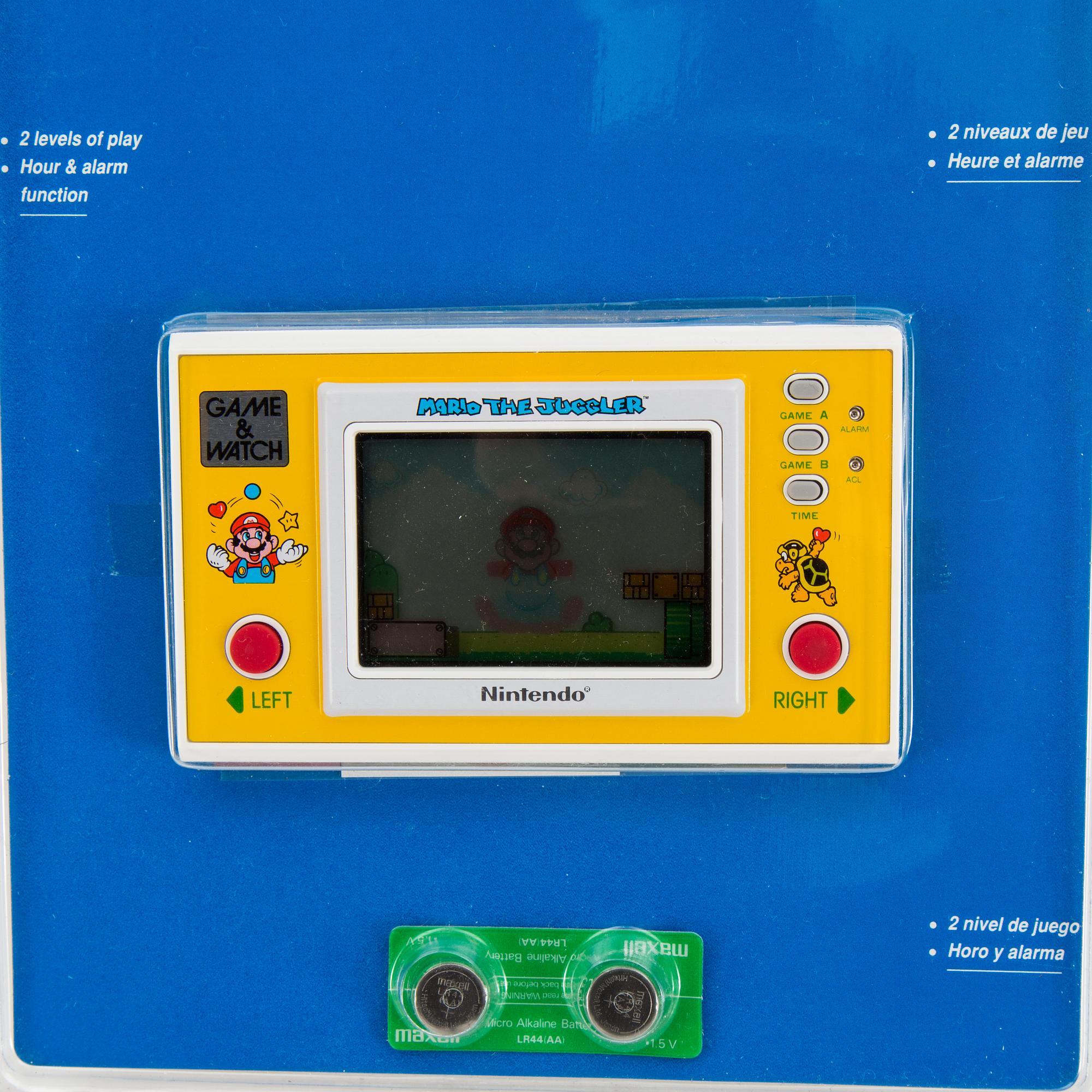 A Nintendo Game&Watch Mario the Juggler game Japan 1991.