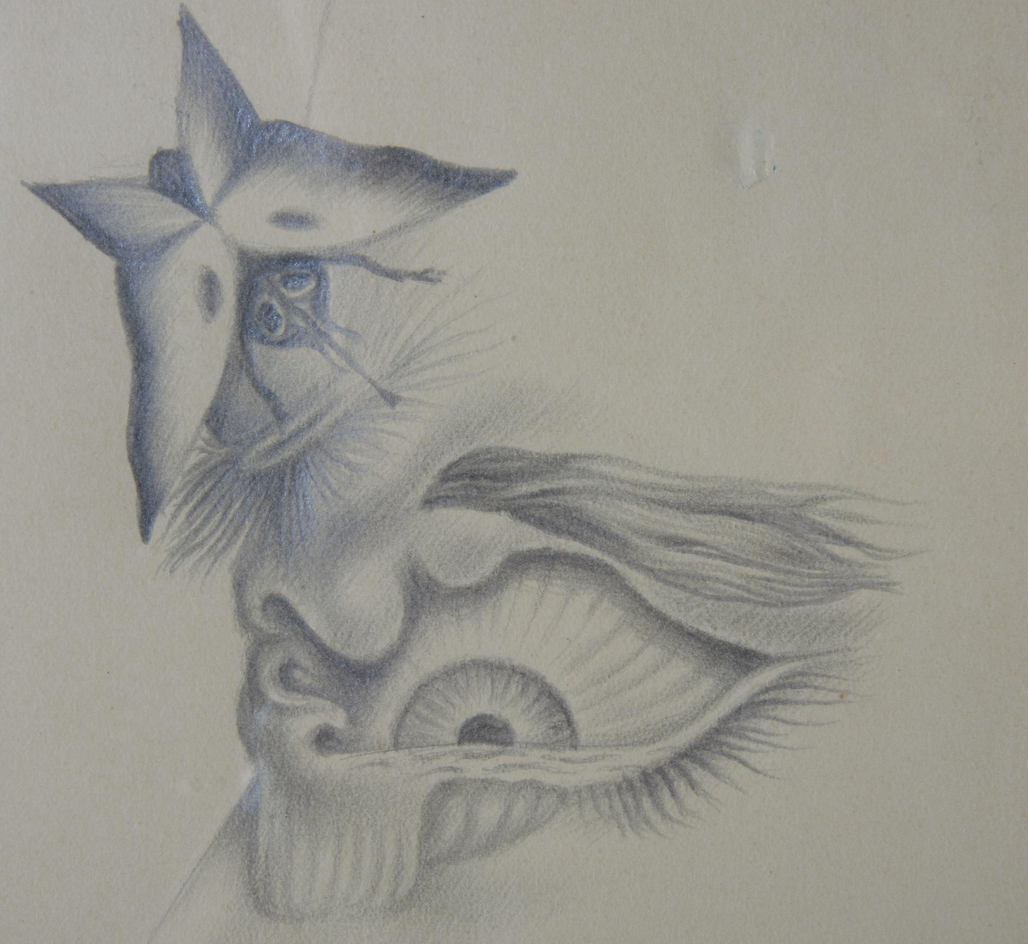 MAX WALTER SVANBERG, blyerts på papper, sign o dat 45.