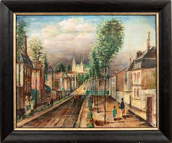 Erik Jönsson, "Infarten till Chartres söderifrån".