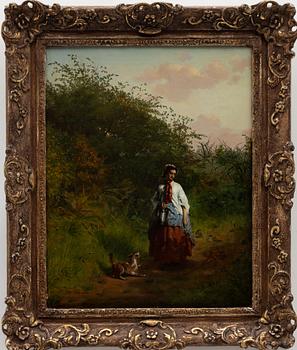 William Crosby, tillskriven, Hundpromenaden.