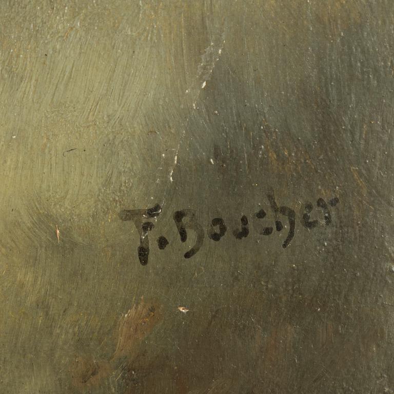 Francois Boucher, in the manner of.  Putti, a pair.