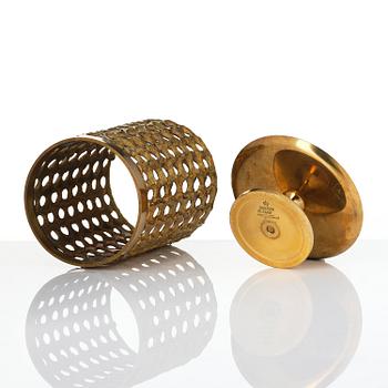 Pierre Forssell, ljuslykta, Skultuna, 1988.