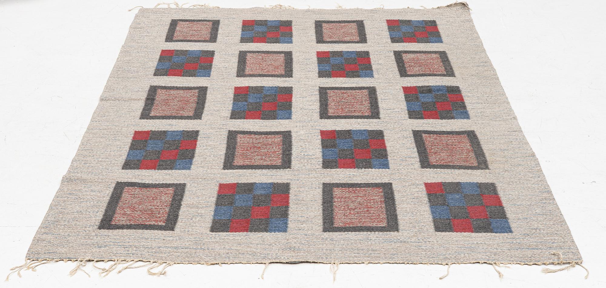 Röllakan, 1950-tal, ca 240 x 150 cm.