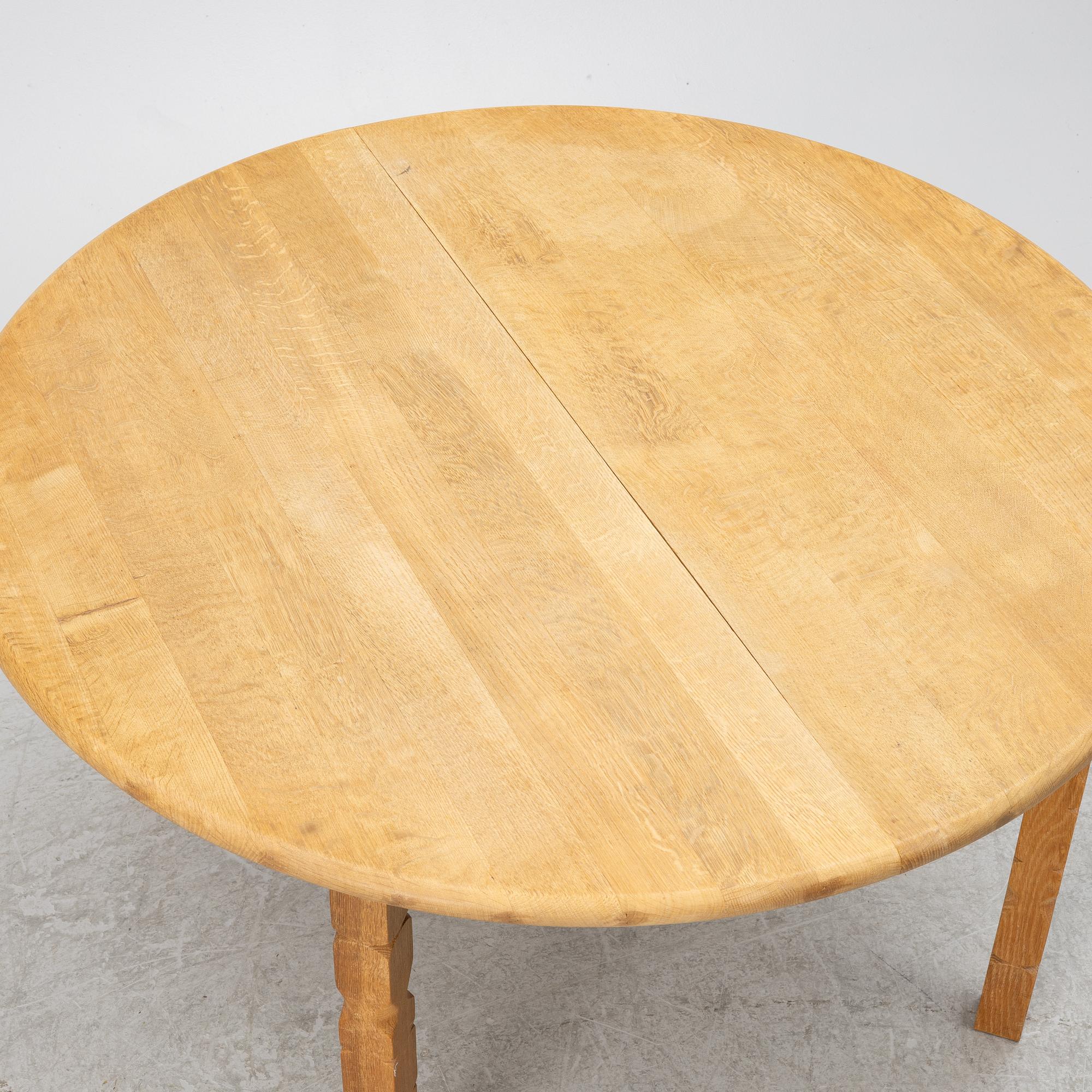 Henning Kjaernulf, matbord  med 10 stolar, 1960/70-tal.