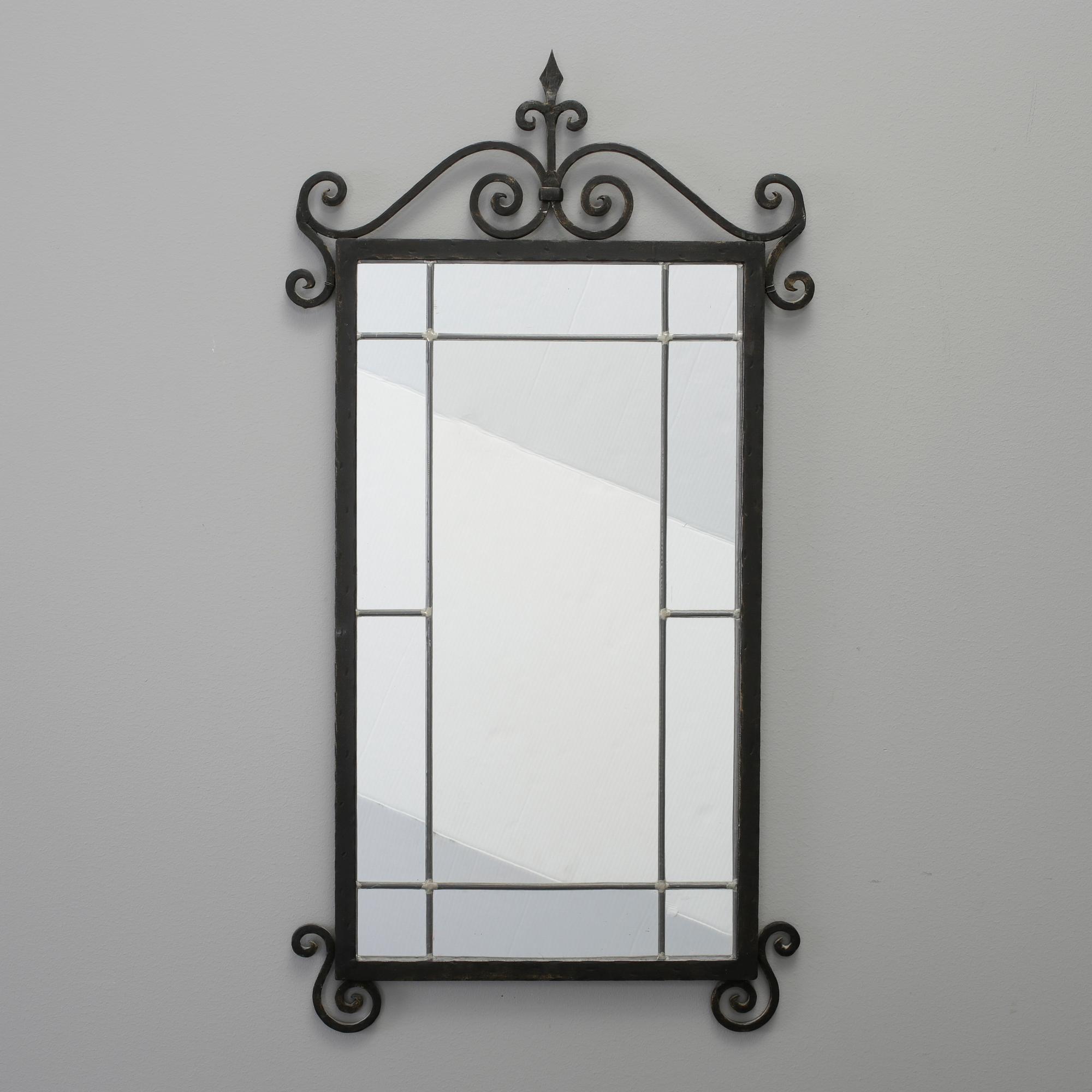 SPEGEL, smidesjärn, Art deco, 1920/30-tal.