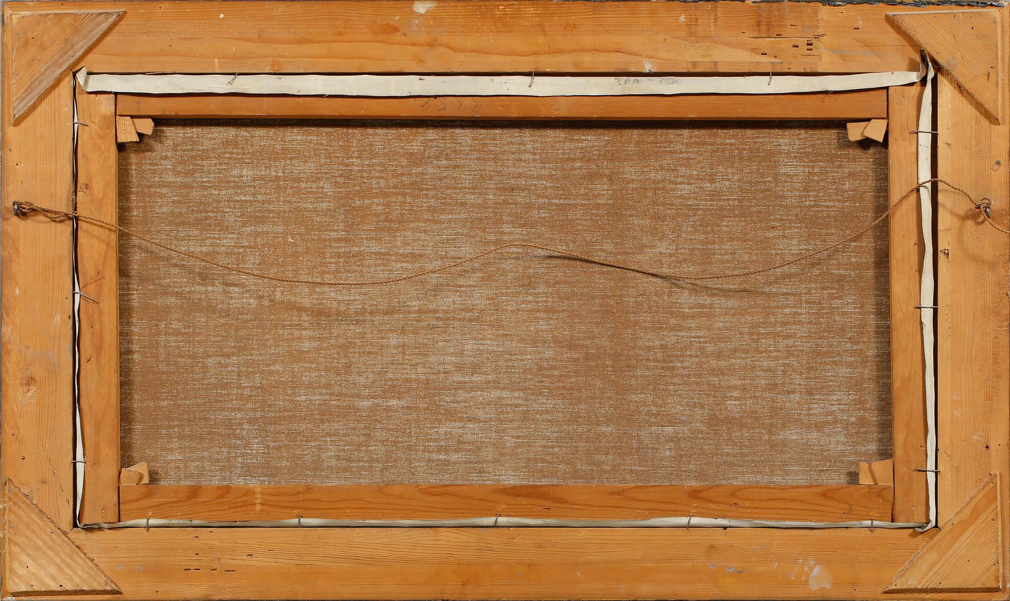 FRANS WILHELM ODELMARK, olja på duk, signerad.