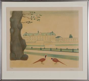 EINAR JOLIN, färglitografi, signerad och numrerad 141/360.