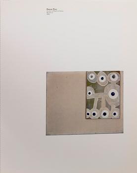 Olav Christopher Jenssen, Lithograph and book, "Vongole", Malmö Konsthall, 1997.