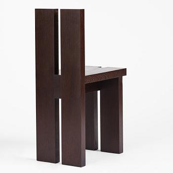 Nick Ross, a "P-A chair 03", ed. 1/8, executed in his own studio, Stockholm, 2024.