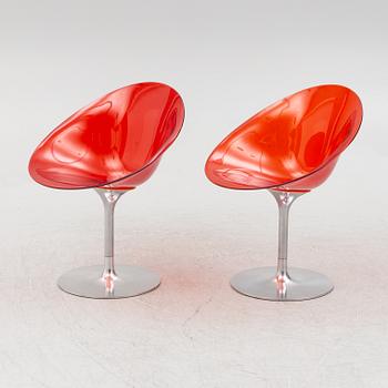 Philippe Starck, stolarna. ett par, "Eros", Kartell.