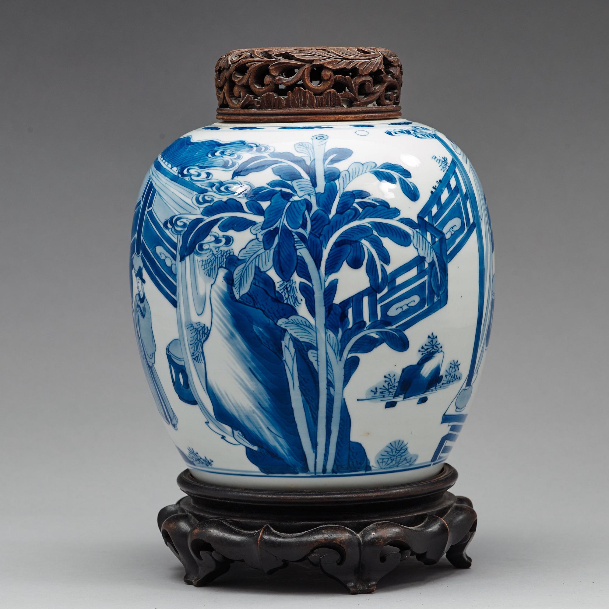 BOJAN, porslin. Qingdynastin, Kangxi (1662-1722).