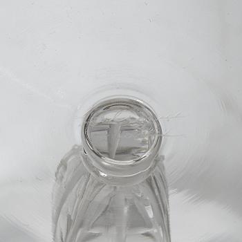 René Lalique, champagnekupor, 8 st, "Fontainebleau", Lalique, Frankrike.
