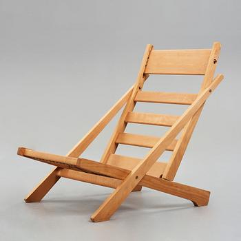 HANS J WEGNER, an easy chair model "CH-03", by Carl Hansen & Søn, Denmark.