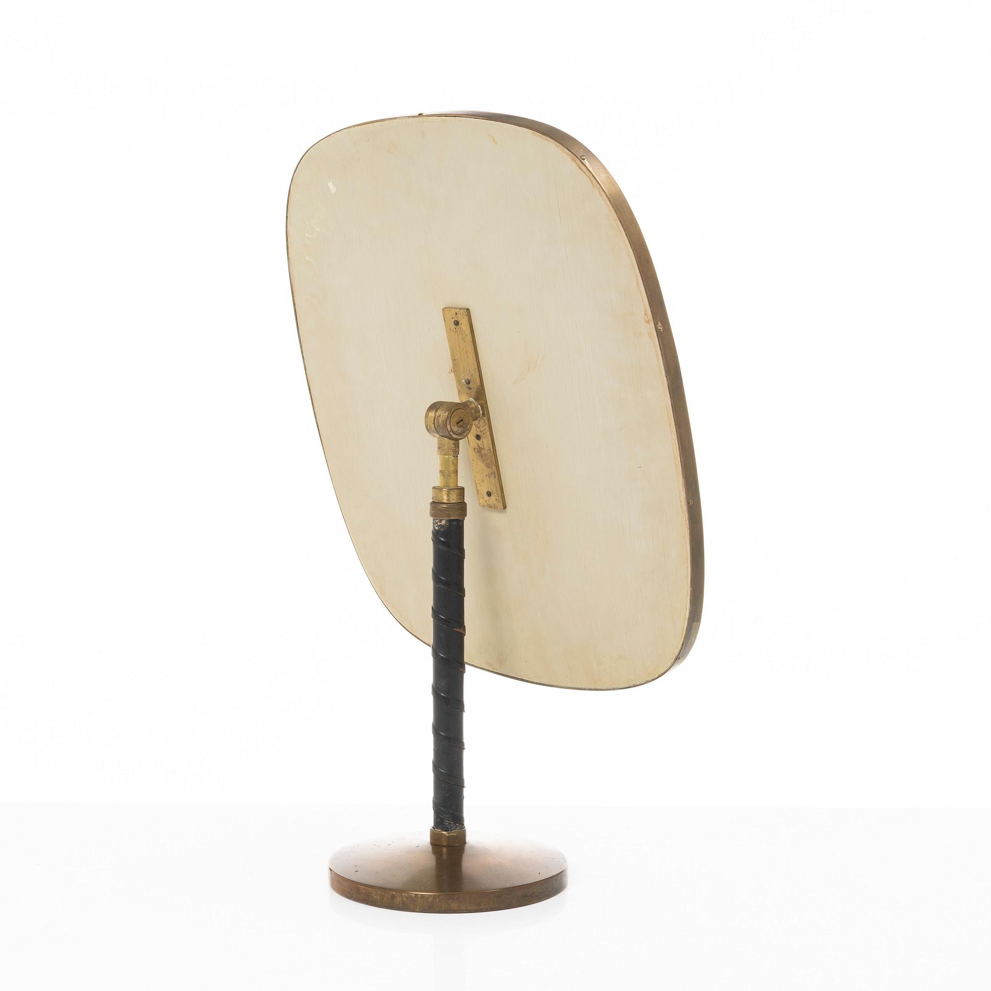 David Rosén, bordsspegel, modell 523-008, ur "Futura"-serien, Nordiska Kompaniet, 1950-tal.