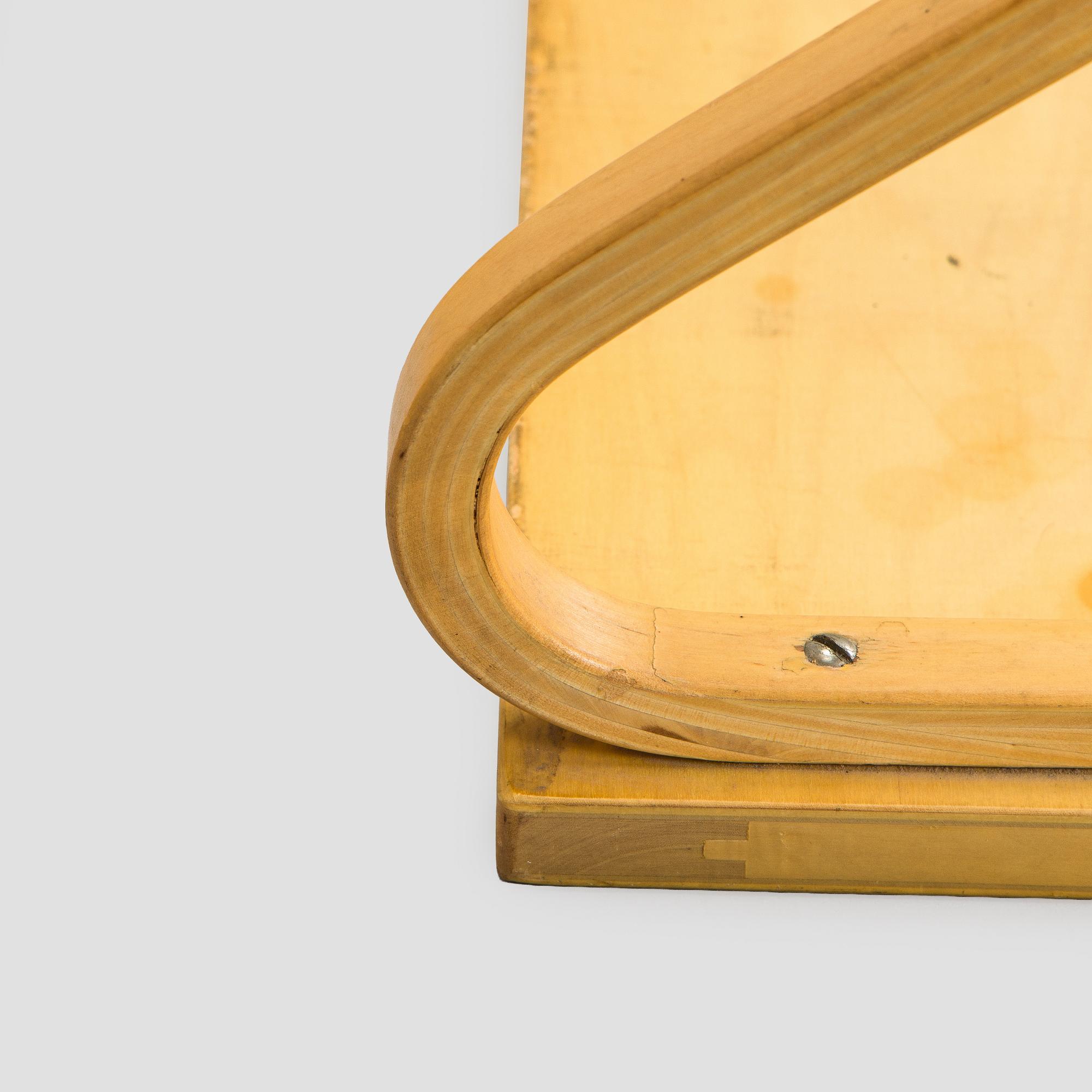 Alvar Aalto, two '112B' shelves, Artek, late 20th century.