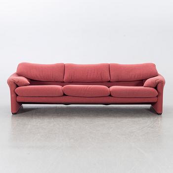 VICO MAGISTRETTI, A "Maralunga" sofa, Cassina, Italy, later part of the 20th century.