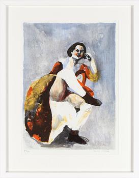 Cecilia Sikström · CECILIA SIKSTRÖM, färglitografi, signerad och numrerad 88/90.