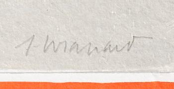 JAMES COIGNARD, carborundumgravyr, signerad och numrerad HC V/V.