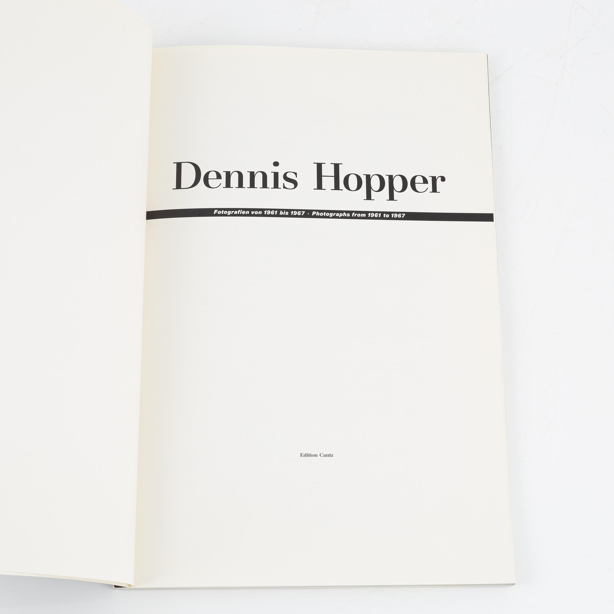 Dennis Hopper, Bruce Gilden & Eugene Richards, 3 photobooks.