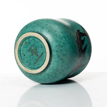 Wilhelm Kåge, Vase, "Argenta", Gustavsberg.