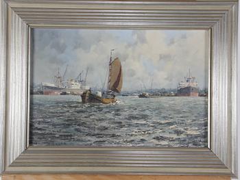 DE JONGERE, MARINUS, olja på duk.
