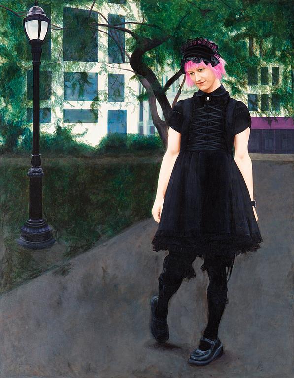 Ulrika Wärmling, "Andie in Washington Square Park".