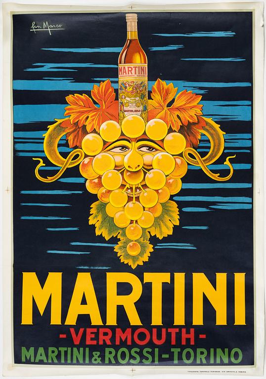 Jan Marco, "Martini Vermouth".