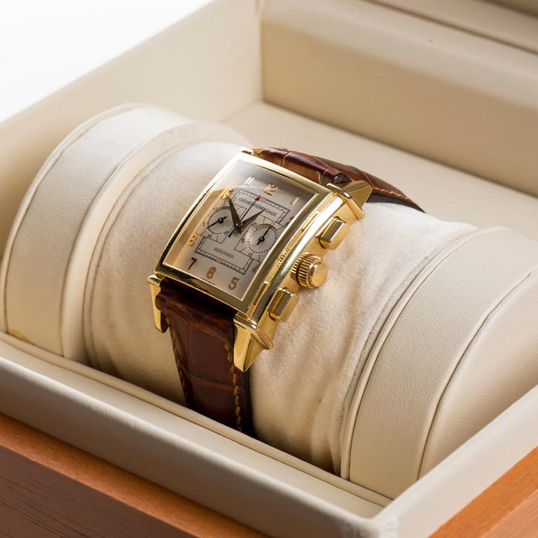 ARMBANDSUR, herr, Girard Perregaux - 1999 Vintage. 18k guld.