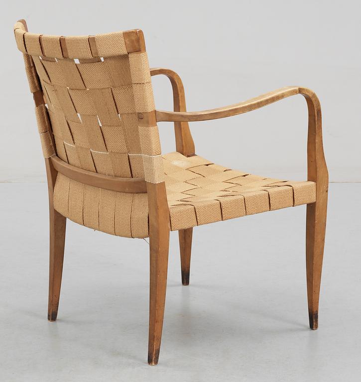 A Bruno Mathsson easy chair, Firma Karl Mathsson ca 1931.