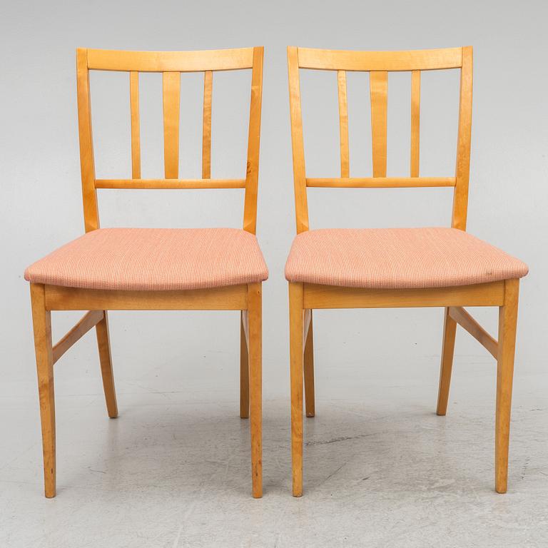 Carl Malmsten, chairs 8 pcs, "Tala vid", O.H. Sjögren.